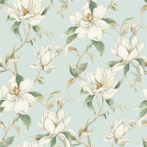 Garden Jewels Spa Floral Floral Trail  Wallpaper