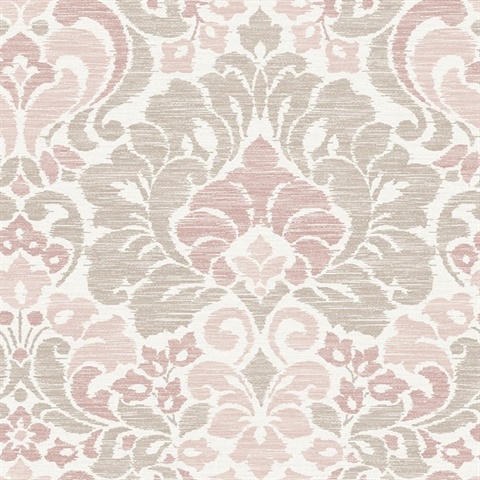 Garden of Eden Pink Damask