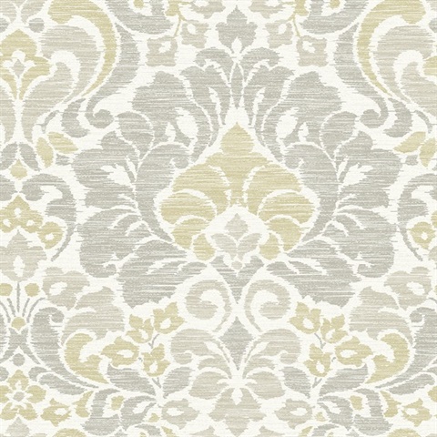 Garden of Eden Yellow Damask