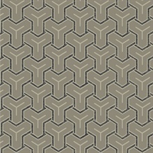 Gautier Silver Tessellate Wallpaper