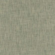 Genji Green Woven Wallpaper