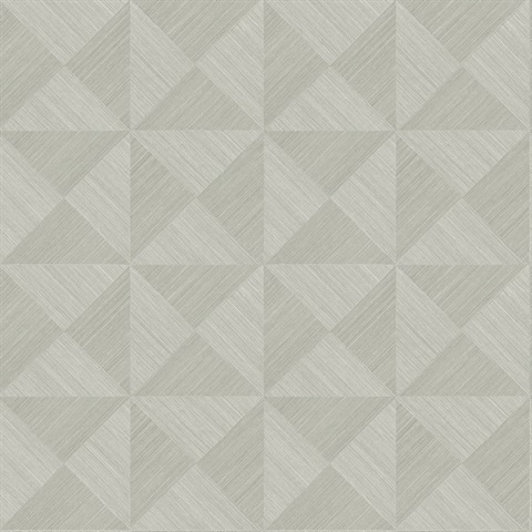 Geo Inlay Lunar Grey Peel and Stick Wallpaper
