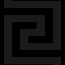 Geometric Maze Geometric Onyx Peel and Stick Wallpaper