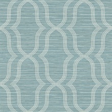 Geometric On Grasscloth On Mylar