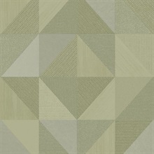 Geometrico Congo Green Italian Wallpaper
