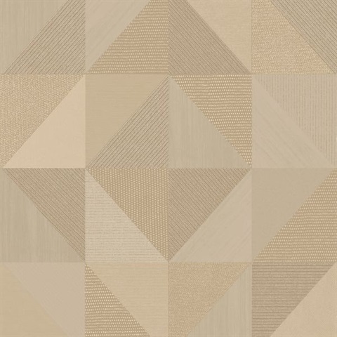 Geometrico Congo Orange Italian Wallpaper