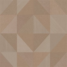 Geometrico Congo Rame Italian Wallpaper