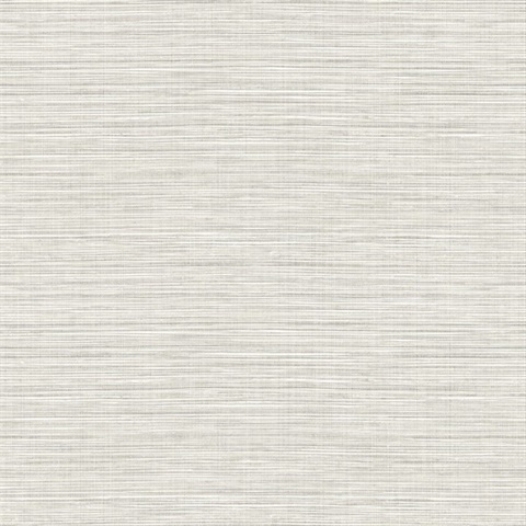 Gering Cozy Dovegray Textile String Wallpaper