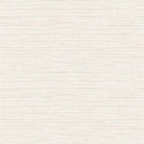 Gering White Gold Textile String Wallpaper