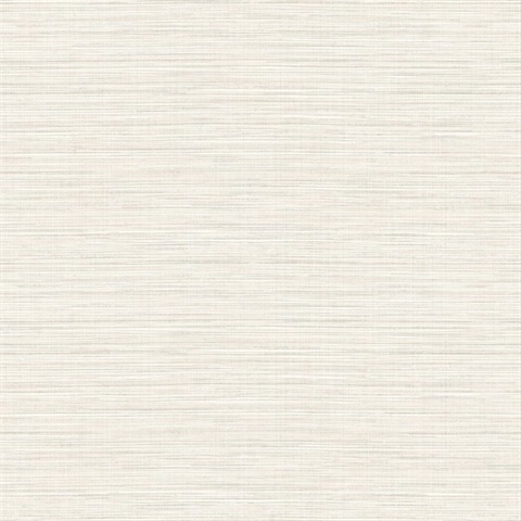 Gering White Gold Textile String Wallpaper