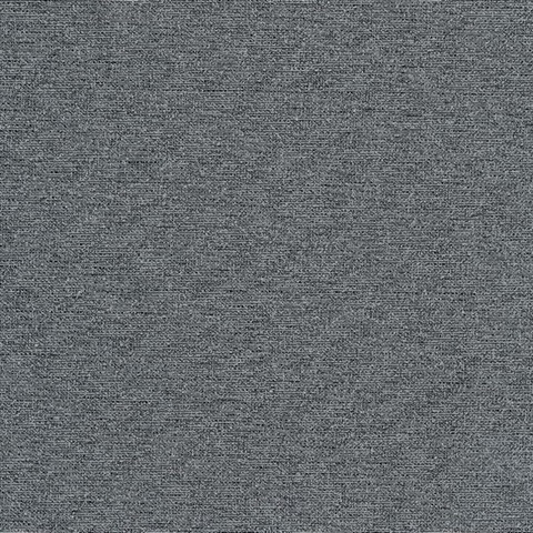 Getz Slate Basket Linen Commercial Wallpaper