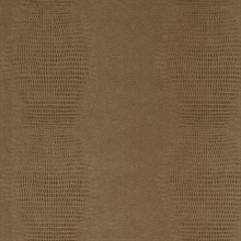 Gharial Light Brown Crocodile Skin Textured Wallpaper