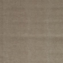 Gharial Light Grey Crocodile Skin Textured Wallpaper