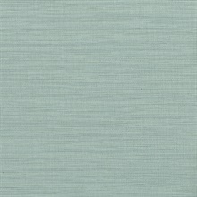 Giana Turquoise Horizontal Silk Wallpaper