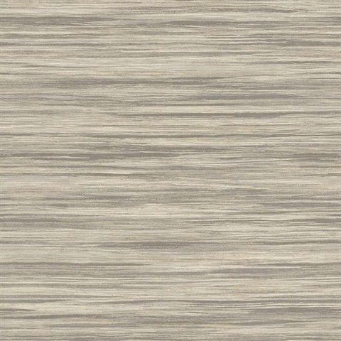 Gita Tan Horizontal Weave Wallpaper