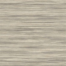 Gita Tan Horizontal Weave Wallpaper