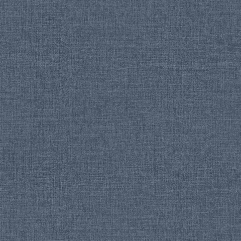 Glen Dark Blue Textured Small Crosshatch  Wallpaper