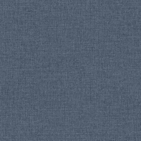 Glen Dark Blue Textured Small Crosshatch  Wallpaper