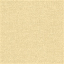 Glen Mustard Textured Linen Wallpaper