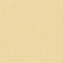 Glen Mustard Textured Linen Wallpaper