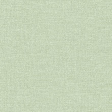 Glen Sage Textured Linen Wallpaper