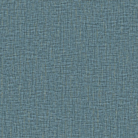 Glenburn Blue Woven Shimmer Wallpaper