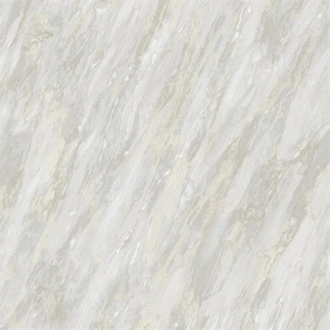 Glint Luxe Marble Light Grey Wallpaper