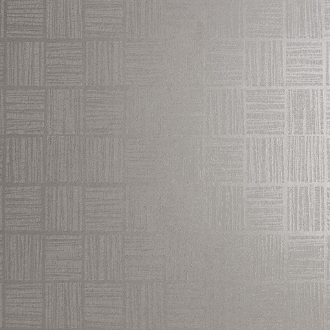 Glint Silver Distressed Geometric Wallpaper
