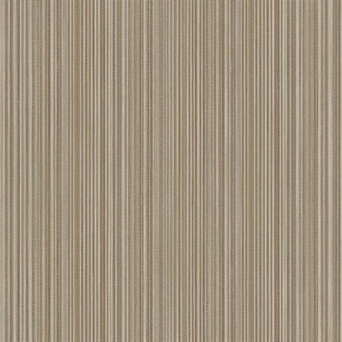 Glint Stria Stripe Gold Wallpaper