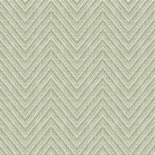 Glynn Green Chevron Textured Basketweave Wallpaper
