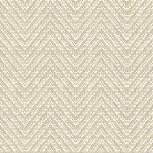 Glynn Wheat Chevron Textured Basketweave Wallpaper