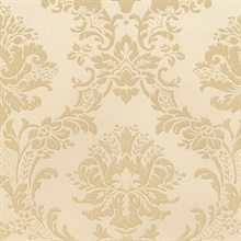 Gold Brixham Raised Damask