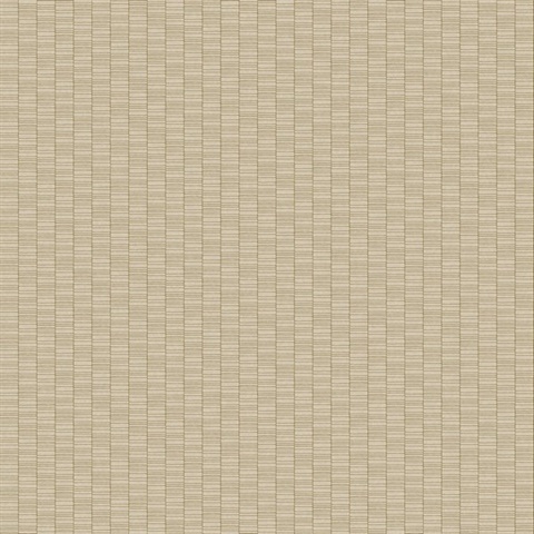Gold Geometric Textured Rectangle Stripe Wallpaper