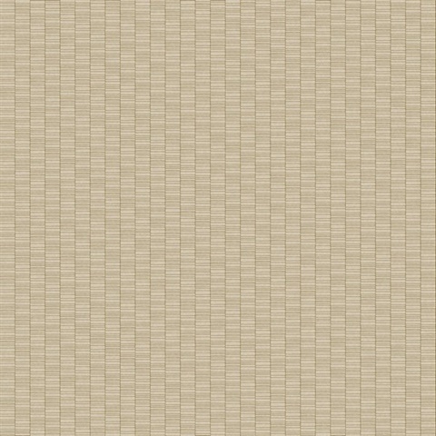 Gold Geometric Textured Rectangle Stripe Wallpaper