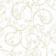 Gold Glitter Disney Princess Perfect Scroll Wallpaper