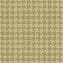 Gold Glitter Modern Houndstooth Wallpaper