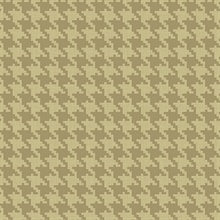 Gold Glitter Modern Houndstooth Wallpaper