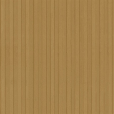 Gold Glossy 1/2" Stripe Wallpaper