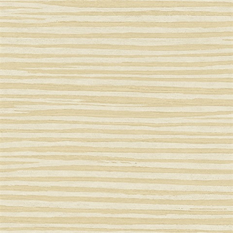 Gold Horizontal Wood Texture Wallpaper