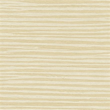 Gold Horizontal Wood Texture Wallpaper