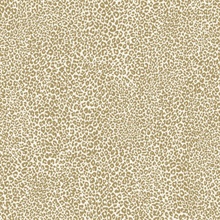 Gold Leopard King Animal Skin Wallpaper