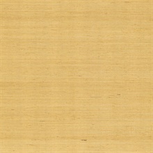 Maguey Natural Sisal Grasscloth Gold Wallpaper