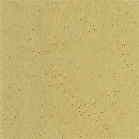 Gold Metallic Burnished Patina Metallic Wallpaper