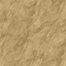Gold Metallic Marble Wallpaper