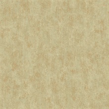 Gold on Taupe Shimmering Patina Texture Wallpaper