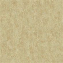 Gold on Taupe Shimmering Patina Texture Wallpaper