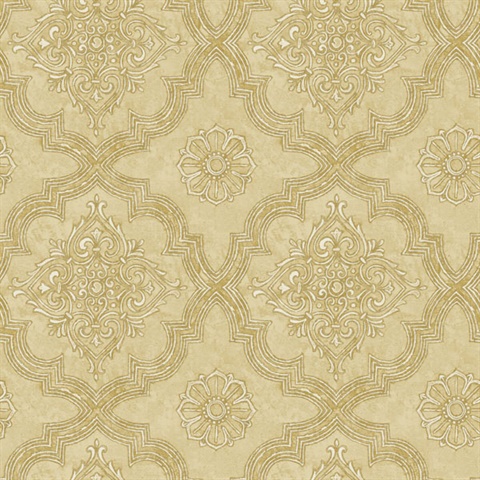 Gold Plaster Medallions