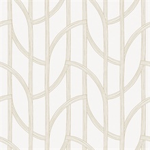 Gold Salvo Chic Vines Wallpaper