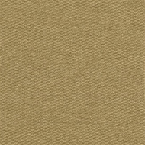 Gold Serge Faux Linen Wallpaper