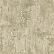 Gold Textured Faux Stucco Wallpaper